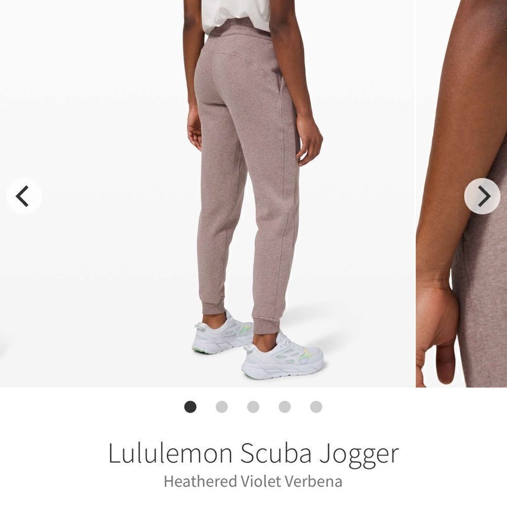 Lululemon Scuba Jogger Heathered Violet Verbena